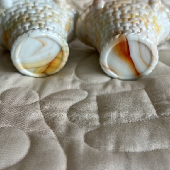 AKRO AGATE. BEAUTIFUL MARBLEIZED BASKETS. SET OF 2 - Picture 4 of 9